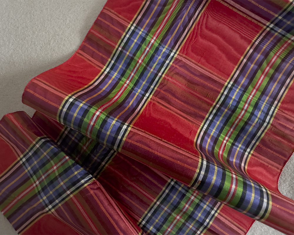 Tartan Hat Ribbon