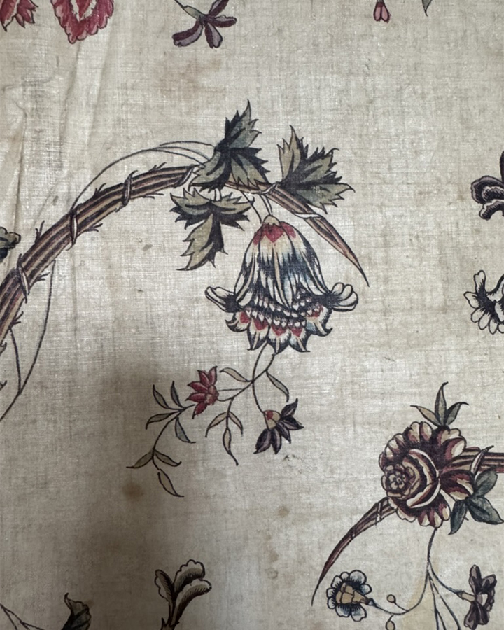 Indian Chintz Skirt Panel