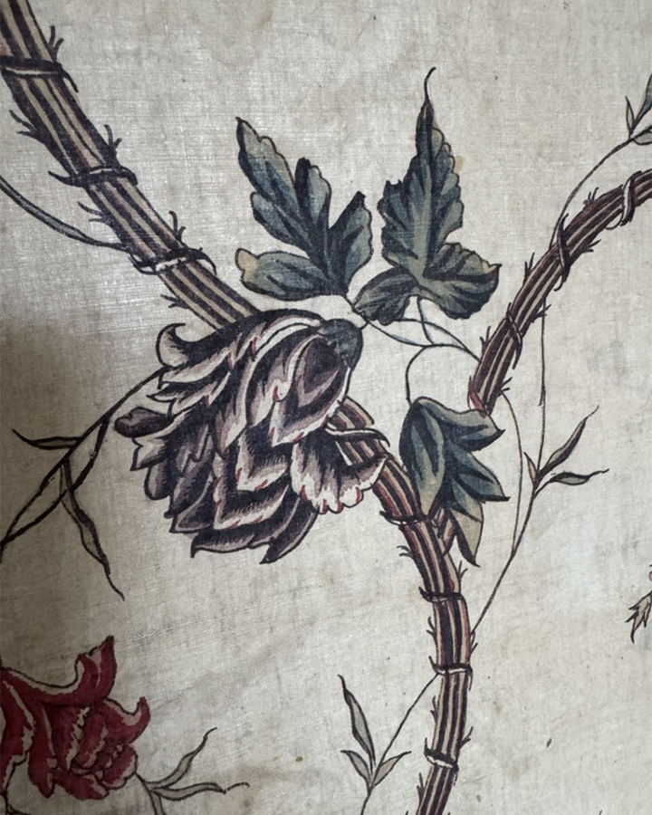 Indian Chintz Skirt Panel