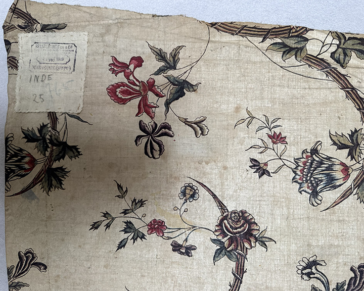 Indian Chintz Skirt Panel