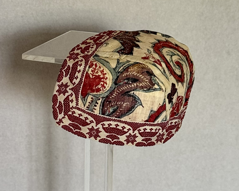Indian Chintz Cap