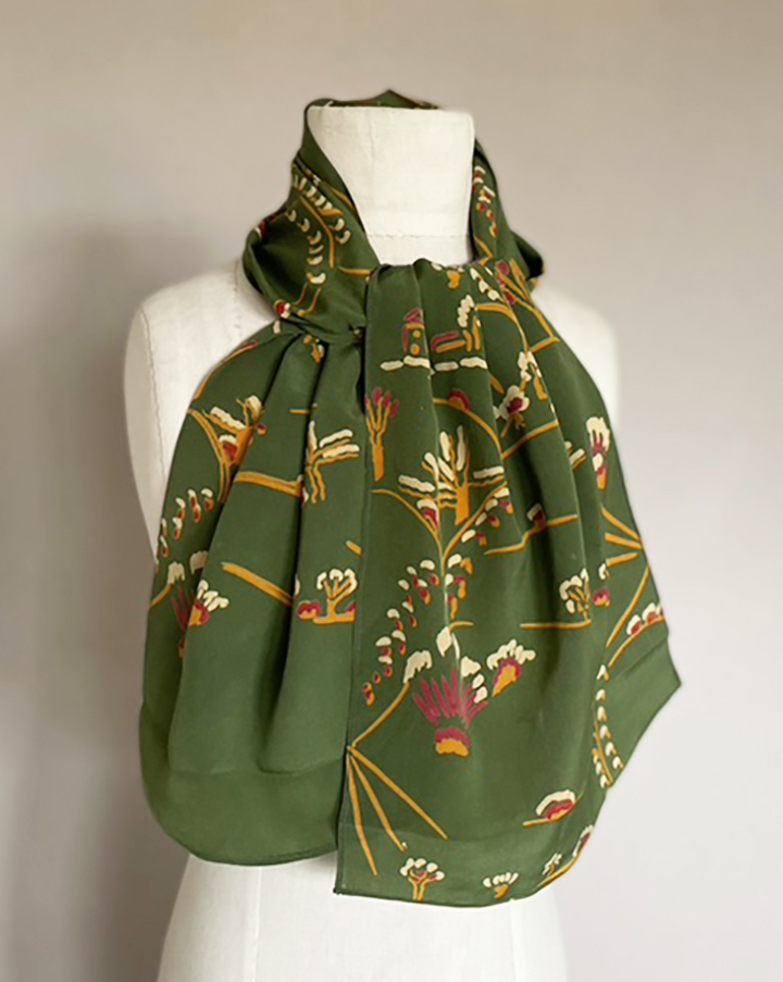 Crysede Silk Scarf
