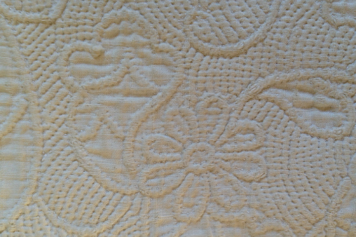 Trapunto Baby Cover