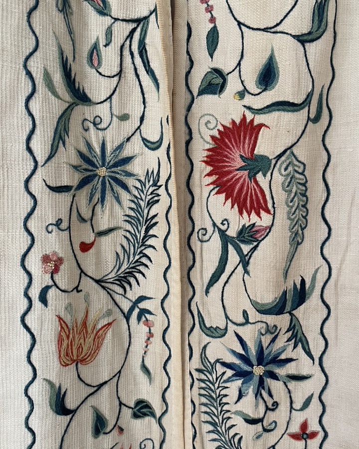 Crewel Bedhangings