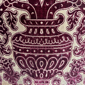 A Cisel&eacute; Velvet Panel 17th century