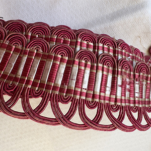 Looped Silk Braid 19th century