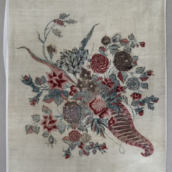 Indian Chintz Panel  1775 - 1800