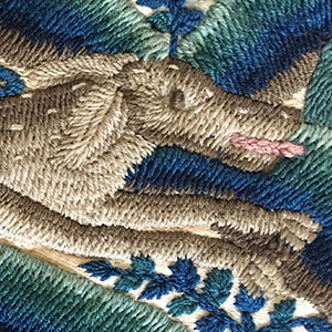 Crewelwork Panel