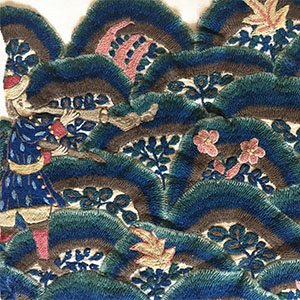 Crewelwork Panel