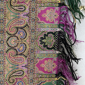 Reversible Silk Shawl
